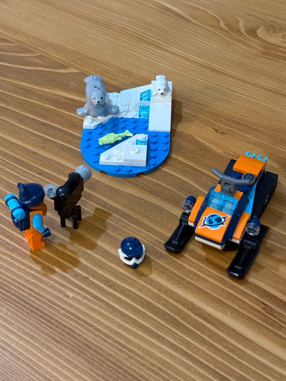 LEGO Arctic Explorer Snowmobile set